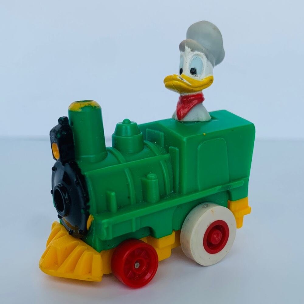 1980’s Donald Duck Pull Back Action Train